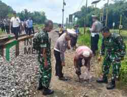 Pesepeda Tewas Tertabrak KA Kertanegara di Perlintasan Tertutup Srengat, Blitar