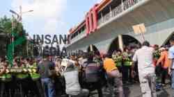 Simulasi Demo Anarkis, Polres Kebumen Uji Kesiapsiagaan Personel