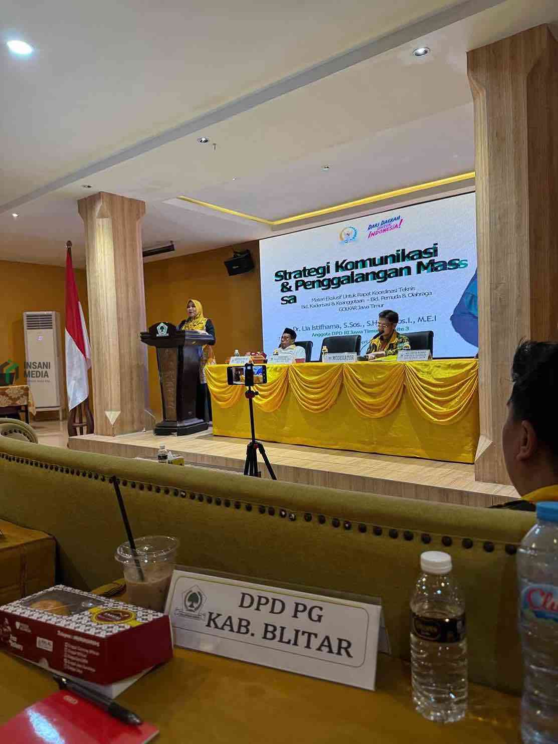 Rapat Koordinasi Pengurus DPD Partai Golkar Se Jawa Timur