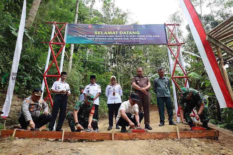 TMMD di Desa Benowo Kecamatan Bener Kabupaten Purworejo