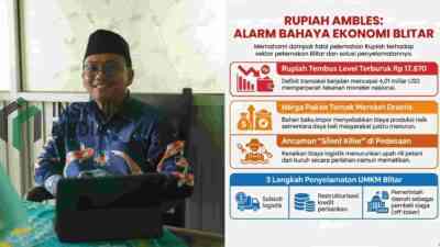 Rupiah Tembus Rekor Terburuk Rp 17.878, Peternak Blitar Terancam Afkir Dini Akibat Lonjakan Biaya Pakan Impor