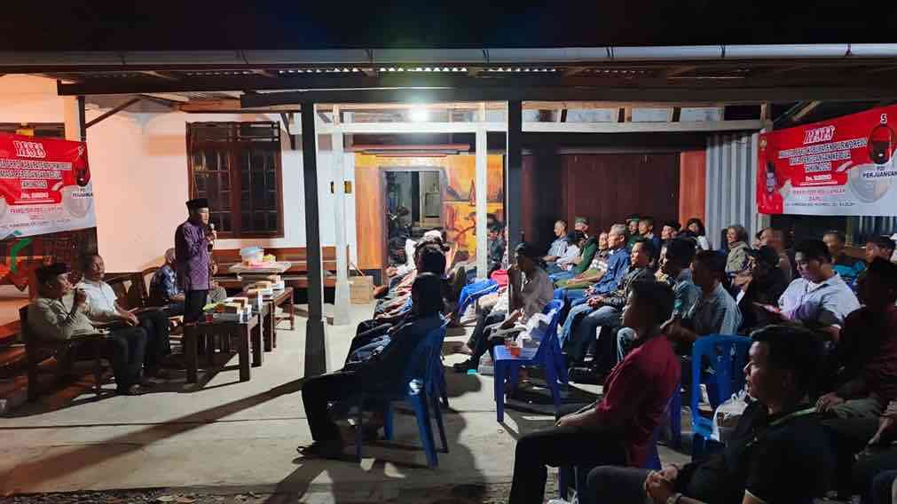 Anggota DPRD Purworejo Reses, Subeno Terima Keluhan Saluran Irigasi dan Fasilitas Olahraga di Desa Ketangi Anggota DPRD Kabupaten Purworejo dari Fraksi PDI Perjuangan Subeno Reses di Desa Ketangi Kecamatan Purwodadi Kabupaten Purworejo Jawa Tengah