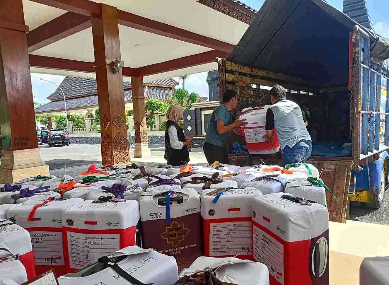 Barang Bawaan Calon Jamaah Haji CHJ Kabupaten Blitar