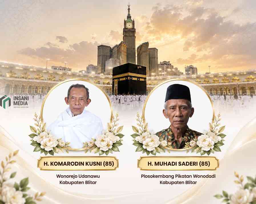 Usai Wukuf di Arafah, Dua Jamaah Haji Asal Blitar Wafat di Tanah Suci Dua Jamaah Haji asal Kabupaten Blitar Meninggal di Tanah Suci
