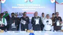 Polda Jatim Musnahkan 22,226 Kilo Gram Kokain, Komitmen Perang Lawan Narkoba