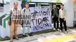 ​Buntut Pencopotan Spanduk May Day, Aliansi Mahasiswa Islam Blitar Raya Somasi DPMPTSP