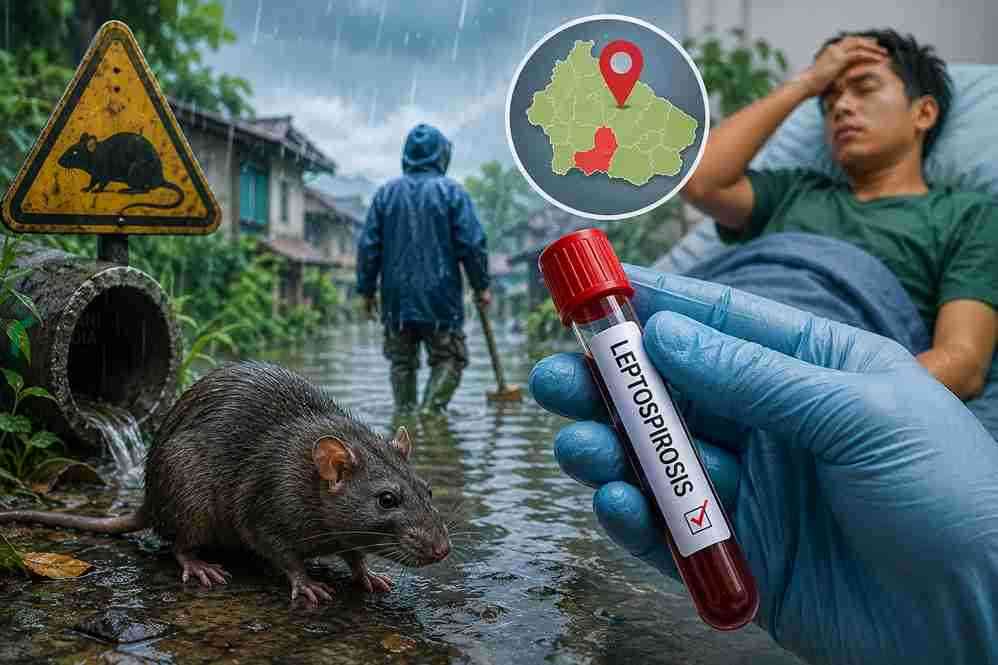Ilustrasi Liptopirosis Penyakit kencing tikus