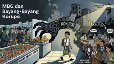 Ilustrasi MBG Korupsi