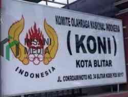 Pemilihan Ketua KONI Kota Blitar Libatkan Semua Cabor Aktif, Pendaftaran Dibuka 5 Mei