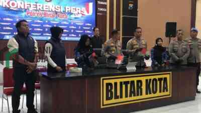 Polres Blitar Kota Bongkar Prostitusi Online di Blitar, Lima Mucikari Ditangkap