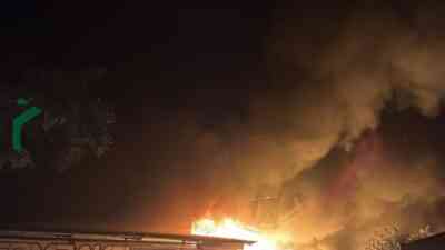 Gudang Sembako di Sutojayan Blitar Terbakar, Dua Orang Alami Luka Bakar