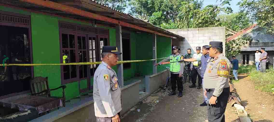 Lokasi Pembunuhan Istri dan Mertua di di Desa Jogomulyo Kecamatan Buayan Kabupaten Kebumen
