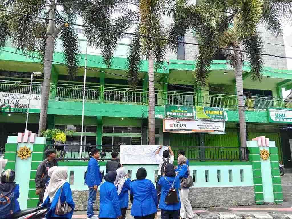 PMII UNU Blitar Siapkan Aksi Tiga Hari, Desak Pemecatan Dosen Terduga Pelaku Pelecehan PMII Komisariat UNU di Kampus UNU Blitar