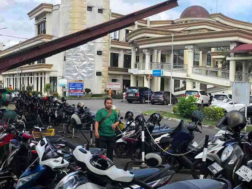 Parkir RSUD Mardi Waluyo Kota Blitar