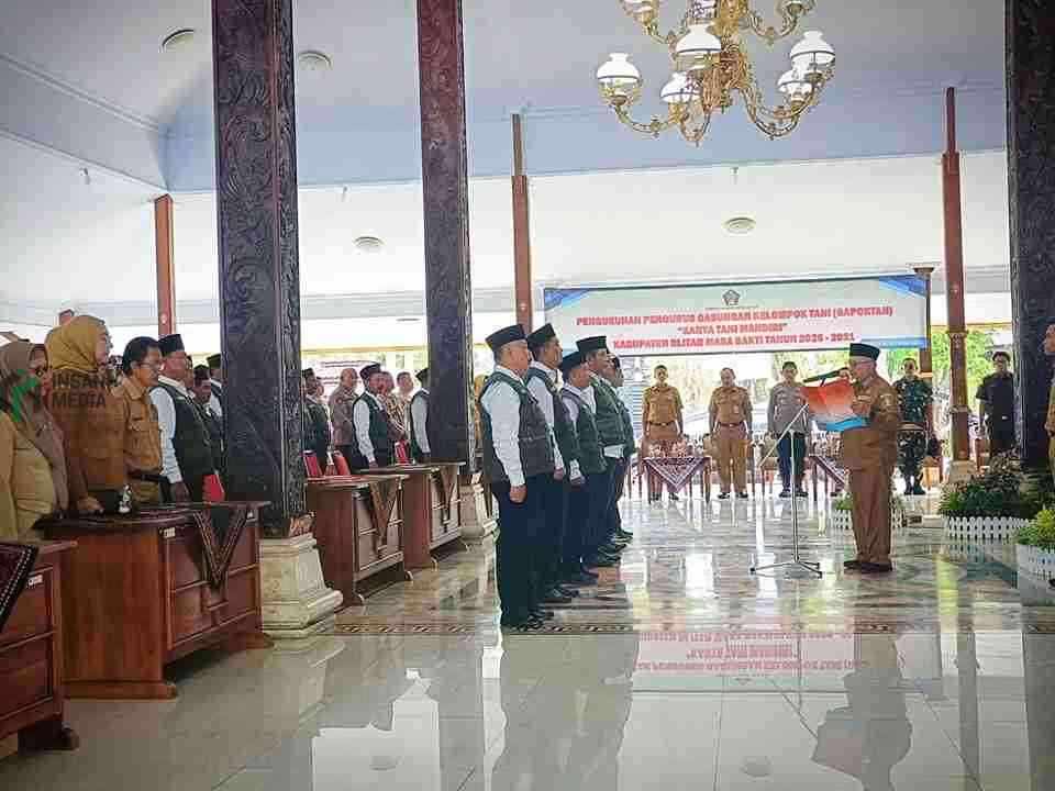 Pelantikan Gapoktan Karya Tani Mandiri