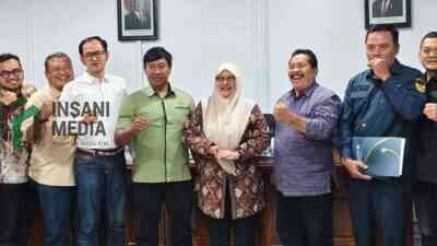 Pengurus KONI Kota Kediri Bertemu DPRD Kota Kediri Bahas Anggaran dan Prestasi