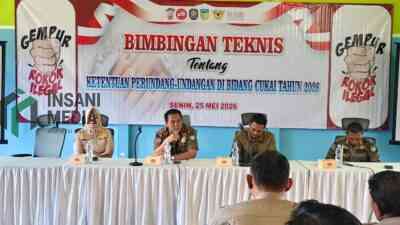 Satpol PP Kabupaten Kediri Bimtek Cukai