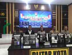 Polres Blitar Kota Bongkar 17 Kasus Narkoba