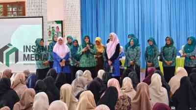 TIM Penggerak PKK Kota Kediri Gelar Pemeriksaan Kesehatan Gratis di Ponpes Wali Barokah