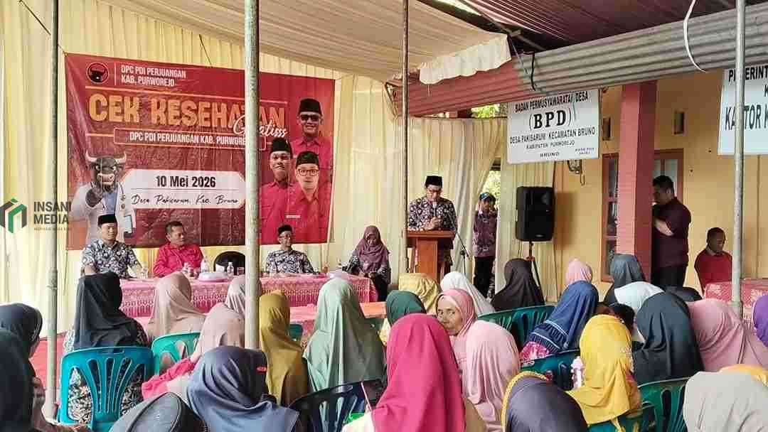 Wabup Purworejo Dion Agasi Setiabudi Menghadiri Pemeriksaan Kesehatan Gratis