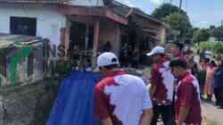 Wali Kota Blitar Syauqul Muhibbin Memeriksa Jembatan Dr Soekandar Kota Blitar yang Ambrol