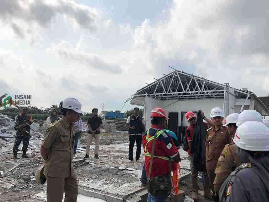 Wali Kota Blitar Syauqul Muhibbin Meninjau Lokasi Pembangunan Sekolah Rakyat SR