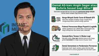 Damai AS-Iran Jadi Angin Segar, Akankah Harga Pupuk dan Logistik di Blitar Langsung Turun?