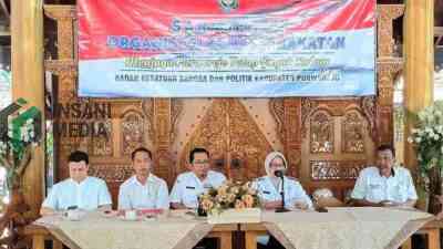 Bakesbangpol Kabupaten Purworejo Menggelar Sarasehan Bersama Sejumlah Ormas untuk Menciptakan Situasu Kabupaten Purworejo Guyup Rukun