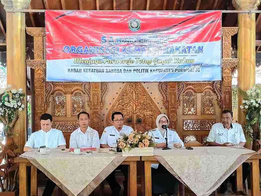 Bakesbangpol Kabupaten Purworejo Gelar Sesesahan Bersama Ormas, Perkuat Purworejo Guyup Rukun Bakesbangpol Kabupaten Purworejo Menggelar Sarasehan Bersama Sejumlah Ormas untuk Menciptakan Situasu Kabupaten Purworejo Guyup Rukun