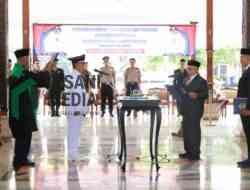 Teguh Hariyanto Resmi Pimpin Desa Jambewangi, Selupuro