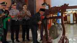 Bupati Blitar Rijanto resmi memulai tahapan Pemilihan Kepala Desa Pilkades Serentak Tahun 2026