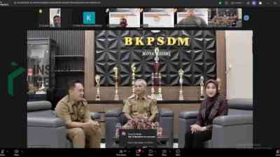 Dispendukcapil Kota Kediri Gelar Webinar Lentera MAPAN untuk Perkuat Data Kependudukan
