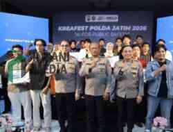Hari Bhayangkara ke -80 Polda Jatim Dorong Pemanfaatan AI untuk Keamanan Publik Melalui KREAFEST 2026