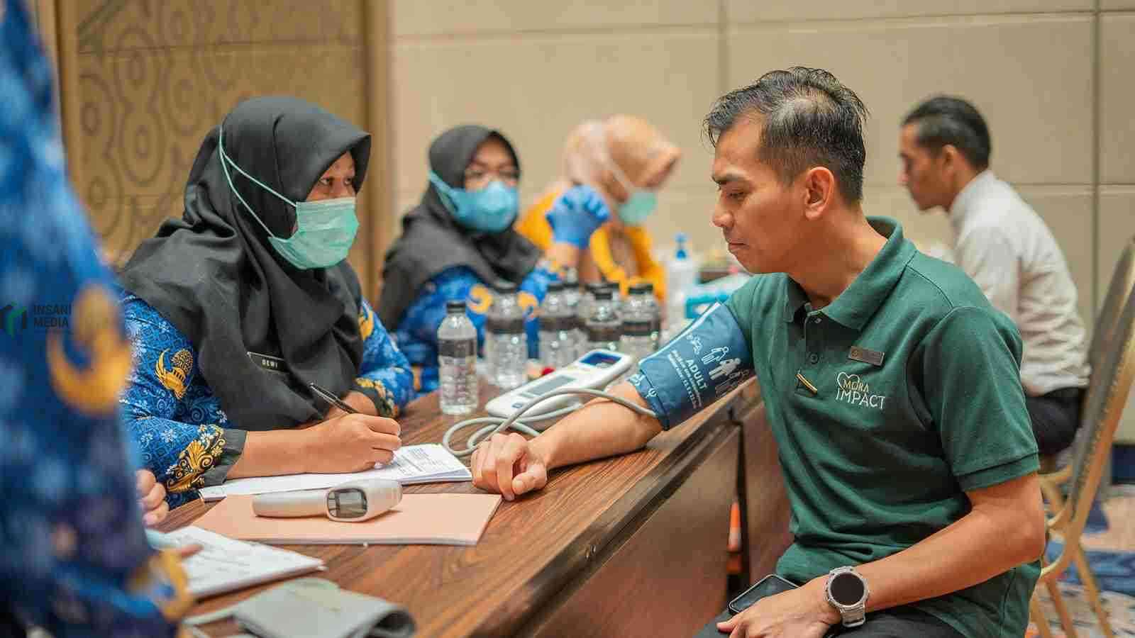 MORAZEN Yogyakarta Bekerjasama dengan RSUD R.A.A Purworejo dan PMI Kulon Progo Menggelar Pemeriksaan Kesehatan Gratis