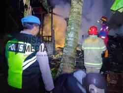 Lupa Tinggalkan Tungku Menyala, Dapur Rumah di Kuwarasan Kebumen Terbakar