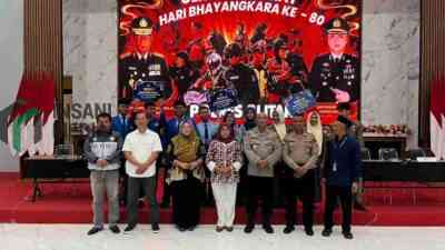 Polres Blitar mengadakan lomba cerdas cermas dalam rangka HUT Bhayangkara ke 80