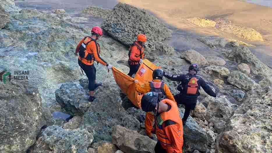 Korban Laka Laut Pantai Pangi Ditemukan Meninggal Setelah Enam Hari Tim SAR Mengevakuasi Korban Santriwati Asal Badas Kediri yang Terseret Ombak di Pantai Pangi Ditemukan di Tebing Umbul Waru