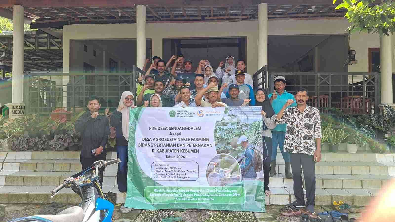 UMNU Kebumen Dorong Ketahanan Pangan Desa Lewat Teknologi Tepat Guna Universitas Maarif Nahdlatul Ulama UMNU Kebumen melaksanakan Program Pengabdian kepada Masyarakat PKM Pemberdayaan Desa Binaan PDB di Desa Sendangdalem Kecamatan Padureso Kabupaten Kebumen
