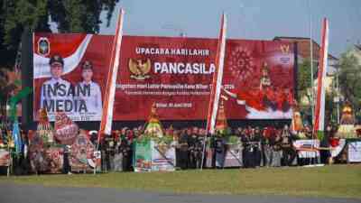 Wali Kota Blitar, Mas Ibin Ajak Warga Lestarikan Grebeg Pancasila, Ada Nilai-Nilai Luhur