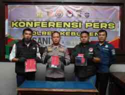 Polres Kebumen Tangkap Kurir Sabu-sabu Jaringan Surakarta