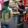 Hadapi Persaingan, Ahrian Andalkan Gerobak Kopi Keliling