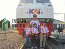 KAI Daop 7 Madiun Ajak Anak Rasakan Serunya Jadi Petugas Kereta Lewat Rail Academy