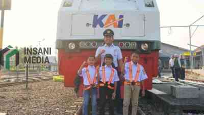 KAI Daop 7 Madiun Ajak Anak Rasakan Serunya Jadi Petugas Kereta Lewat Rail Academy