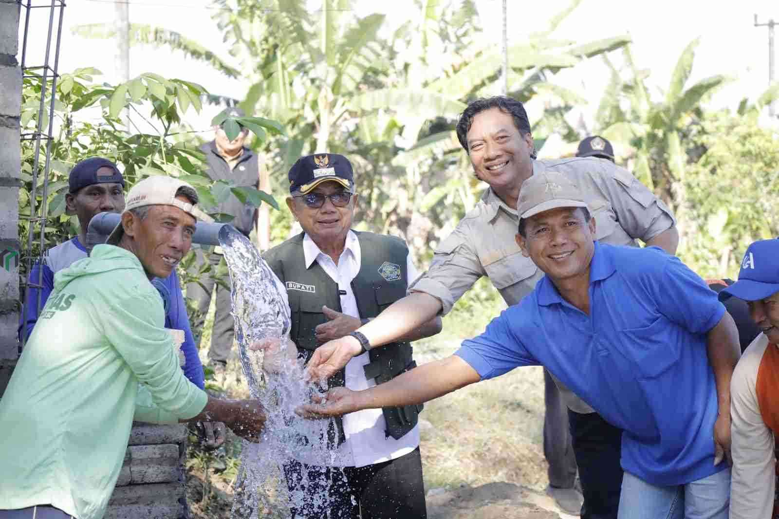 Bupati Blitar Rijanto Memastikan Program Irigasi Pompanisasi iRpom di Kecamatan Kademangan Berfungsi saat Musim Kemarau