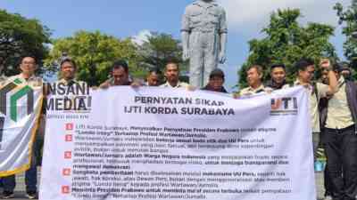 IJTI Korda Surabaya Tegaskan Jurnalis Sebagai Pilar Demokrasi, Tolak Stigma “Londo Ireng”