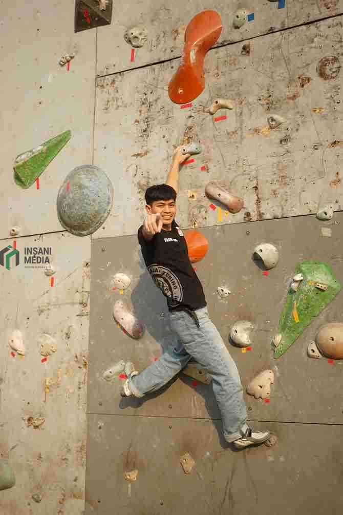 Juara Dunia Atlet Panjat Tebing Asal Kota Kediri Putra Tri Ramadani