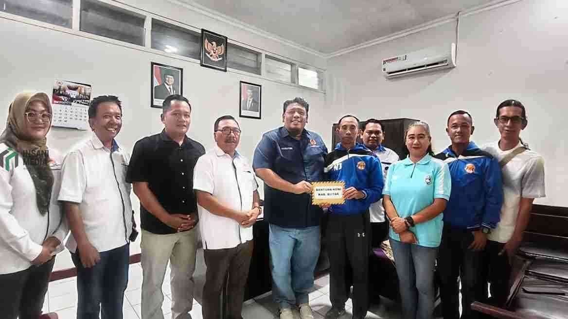 KONI Kabupaten Blitar Bersama Pengurus SSB Bima Putra Jatinom