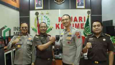 Kapolres Kebumen AKBP I Putu Bagus Krisna Purnama Dandim 0709Kebumen Letkol Inf Eko Majlistyawan dan Kepala Kejaksaan Negeri Kebumen Sutikno Komitmen Menjaga Keamanan di Kebumen