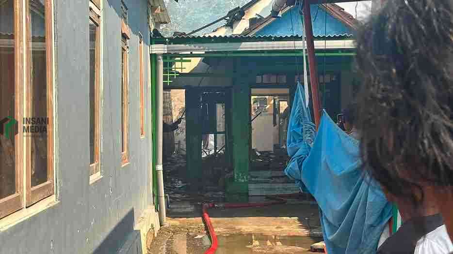 Kebakaran Rumah di Kelurahan Klampok Kota Blitar