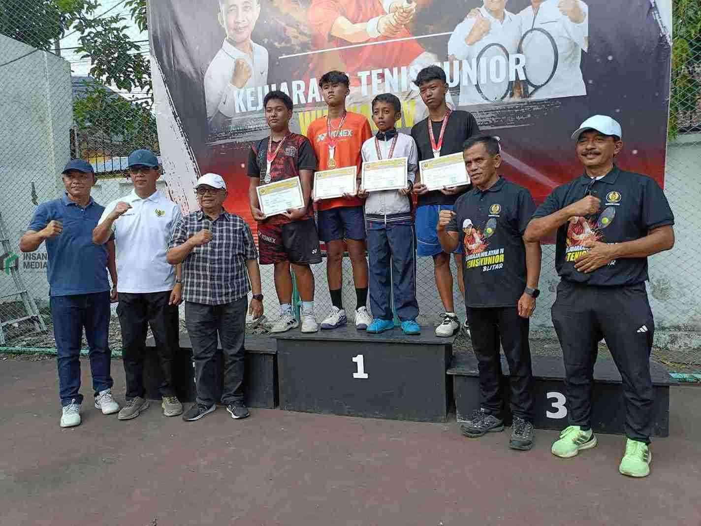 Kejurwil Wilayah IV Jawa Timur Tenis Junior Blitar Cetak Bibit Atlet Berprestasi Kejuaraan Wilayah Kejurwil Tenis Junior Wilayah IV Jawa Timur di Kabupaten Blitar